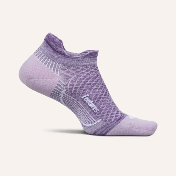 Feetures Plantar Fasciitis Relief Light Cushion Tab AMETHYST