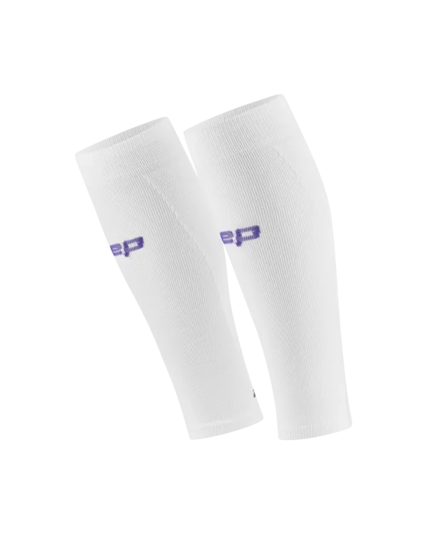 CEP Men's The Core Run Ultralight Calf Sleeves WHITE