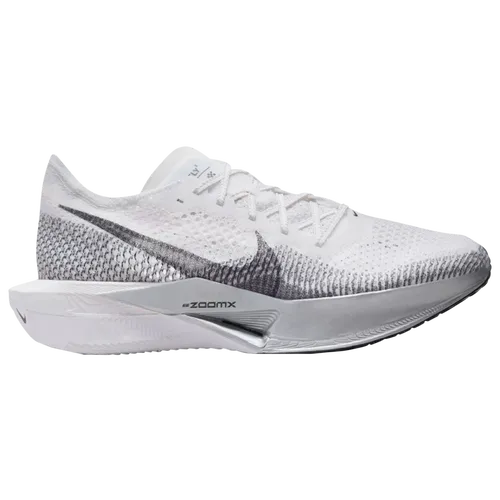 Nike Men's Vaporfly 3 White/Particle Grey/Metallic Silver/Dark Smoke Grey