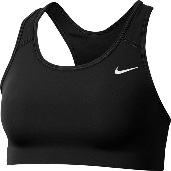 Nike Swoosh Sports Bra Black/White