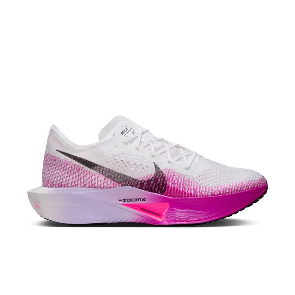 Nike Men's Vaporfly 3 White / Black / Vivid Purple / Purple Agate