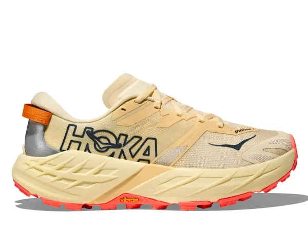 HOKA Women's Speedgoat 7 VINTAGE YELLOW/NEON FLAME
