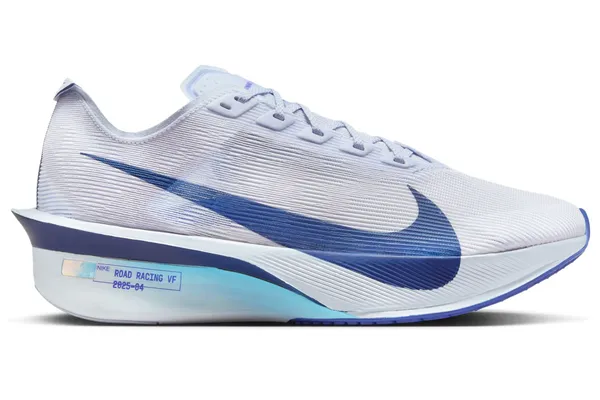 Nike Women's Vaporfly 4 Ghost/Blue Voidpersian Violet