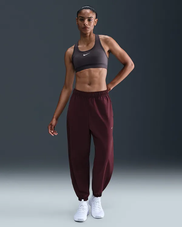 Nike Swoosh Sports Bra Elegant Silver