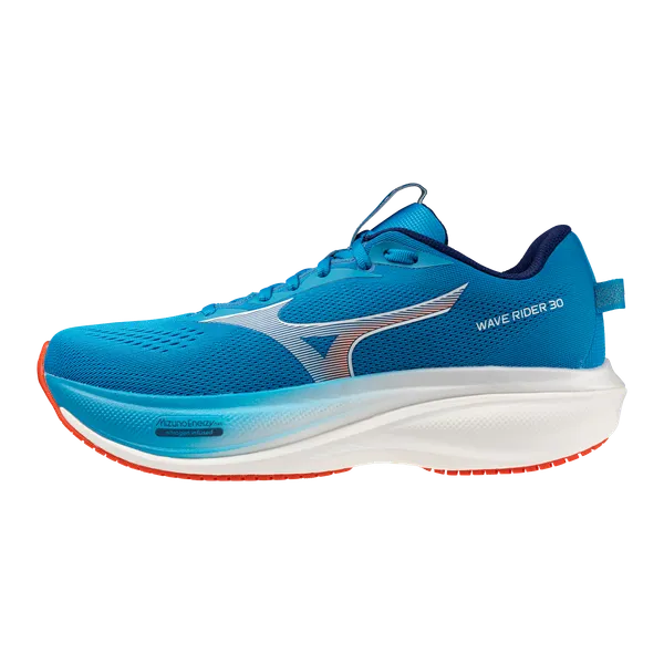 Mizuno Men's Wave Rider 30 BLUE JEWEL-WHITE
