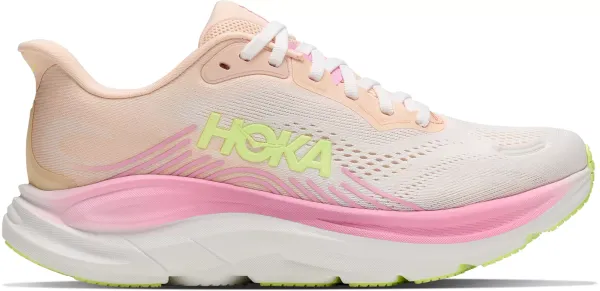 HOKA Women's Clifton 11 Tangerine Glow/White