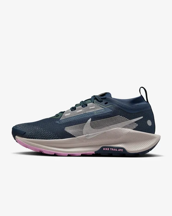 Nike Women's Pegasus Trail 5 GTX Armory Navy/Vintage Green/Platinum Violet/Armory Navy