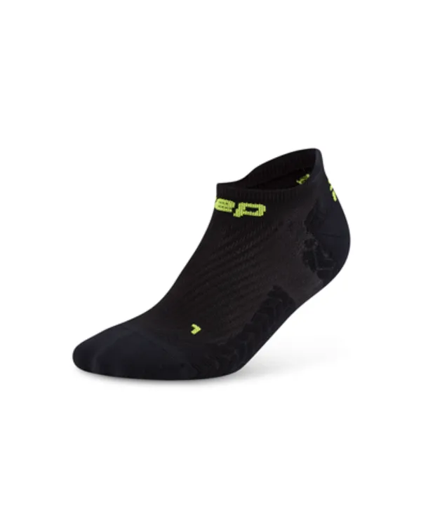 CEP The Core Run Ultralight No Show Socks BLACK