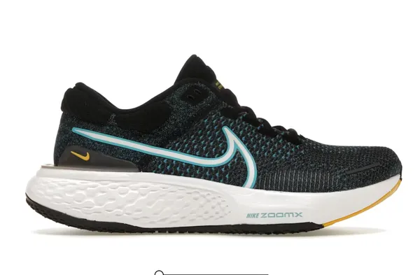 Nike Men's ZoomX Invincible 2 Black/Chlorine Blue/Blue Orbit/White