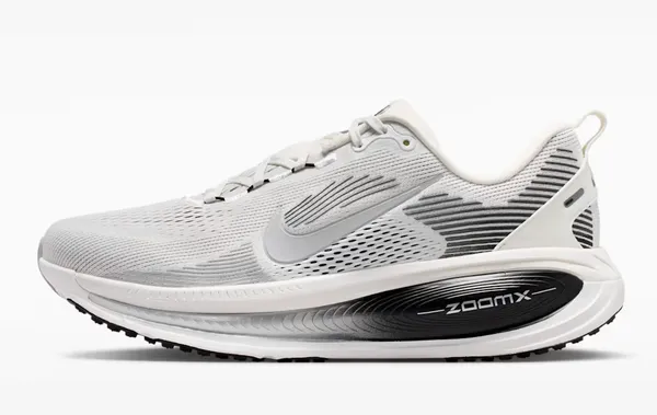 Nike Men's Vomero 18 Summit White/Black/Off White/Metallic Silver