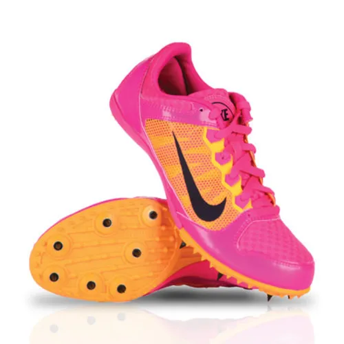 Nike Women's Rival MD 7 Raspberry Pink/Yellow/Purple