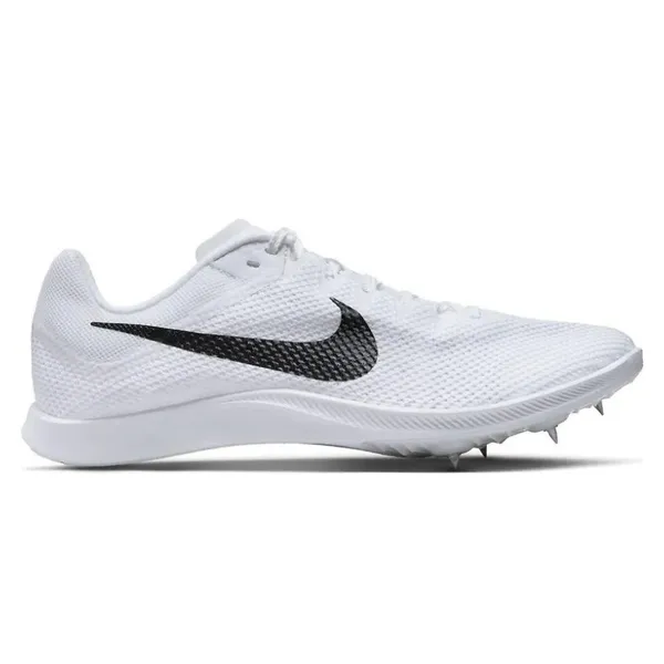 Nike Rival Distance | Unisex White/Metallic Silver/Black