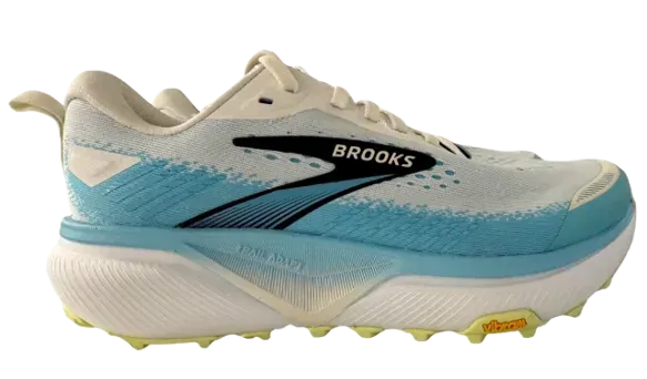 Brooks Men's Cascadia 20 White/Blue/Black