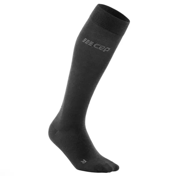 CEP Men's Allday Merino Tall Compression Socks ANTHRACITE