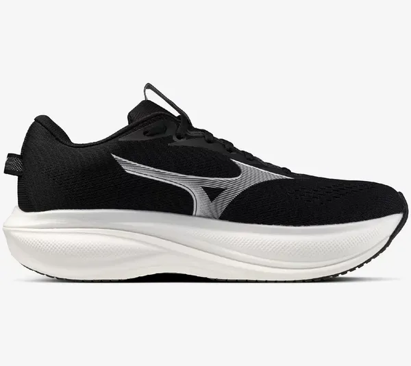 Mizuno Men's Wave Rider 30 | Wide BLACK/WHITE