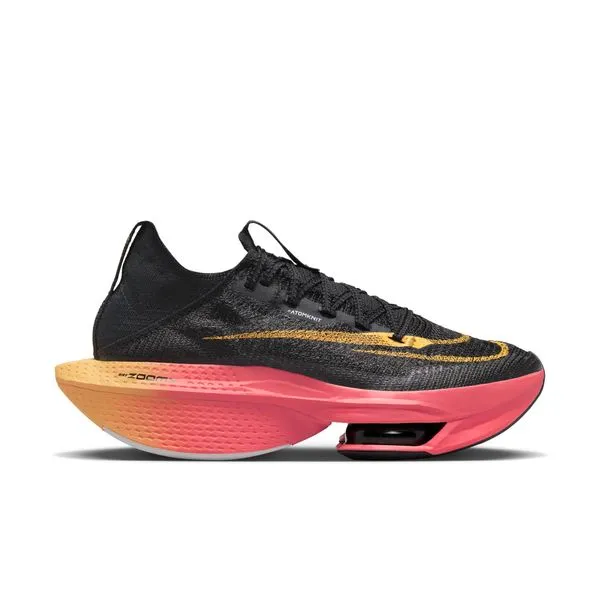 Nike Women's Alphafly 2 Black/Sea Coral/White/Topaz Gold