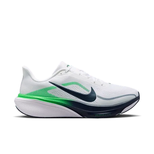 Nike Men's Pegasus 42 White/Green Spark/Midnight Navy