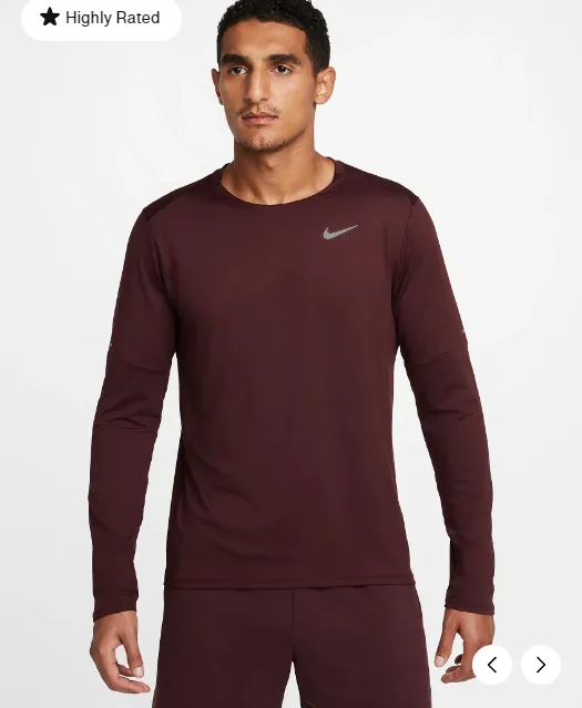 Nike Men's Element Crew Long Sleeve 652