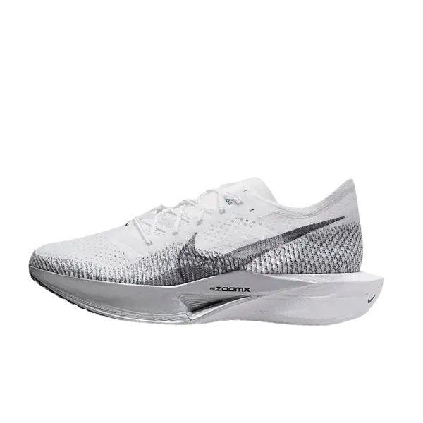 Nike Women's Vaporfly 3 White/Particle Grey/Metallic Silver/Dark Smoke Grey