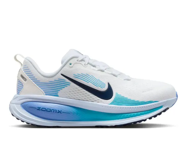 Nike Women's Vomero 18 White/Midnight Navy/Blue Fury
