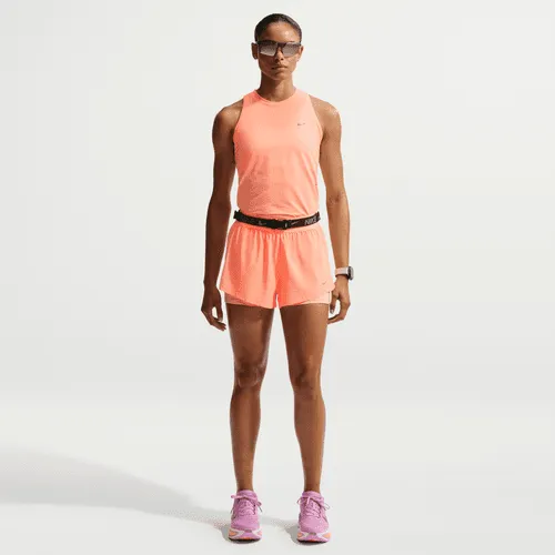 Nike Women's Swift Breathe Tank Orange Pulse/Photon Dust/White