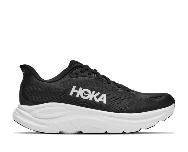 HOKA Men's Clifton 11 | Wide BLACK / WHITE