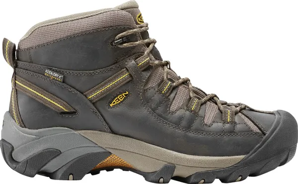 KEEN TARGHEE II MID BLACK OLIVE/ YELLOW