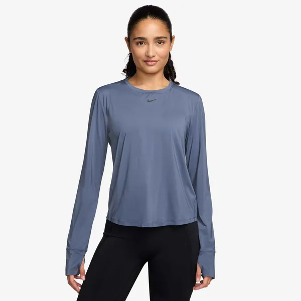 Nike Women's One Classic Long Sleeve World Indigo