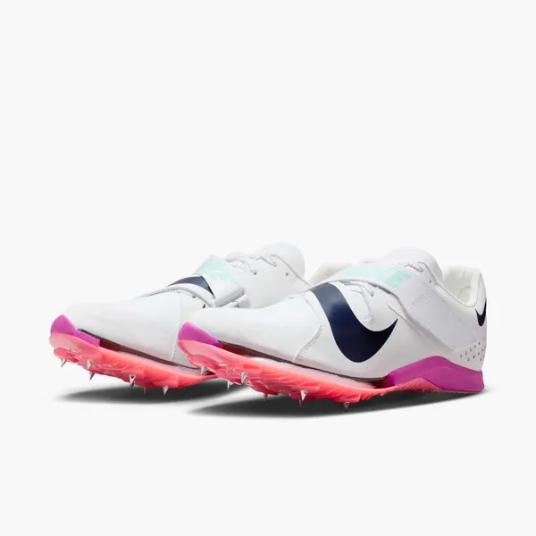 Nike Long Jump Elite | Unisex White/Bright Crimson/Obsidian