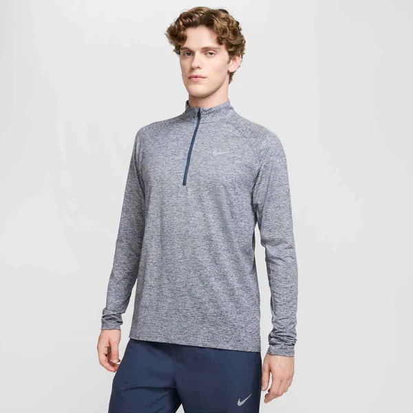 Nike Men's Stride 1/4 Zip Thunder Blue/Heather
