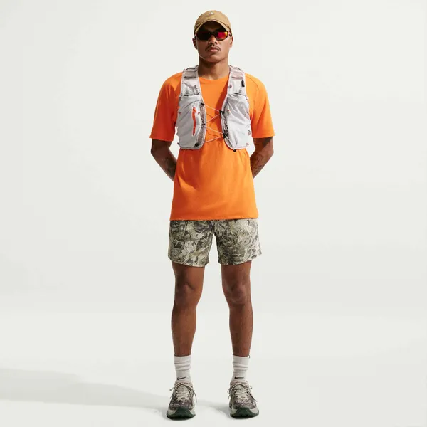 Nike Men's ACG 6" Trail Running Shorts Sequoia/Light Army/Summit White